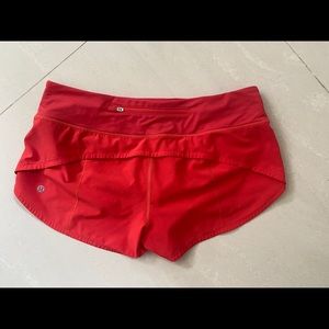 Lululemon speed up shorts 2.5